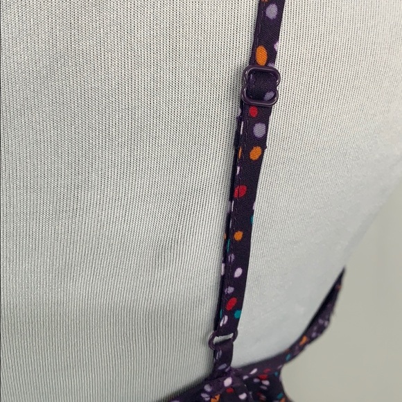 GAP purple adjustable shoulder strap dress, NWT - Picture 4 of 8